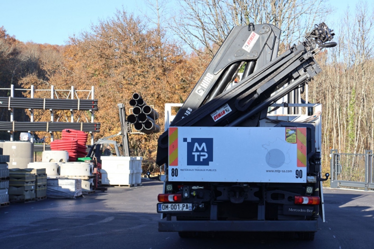 MTP vous livre sur chantier